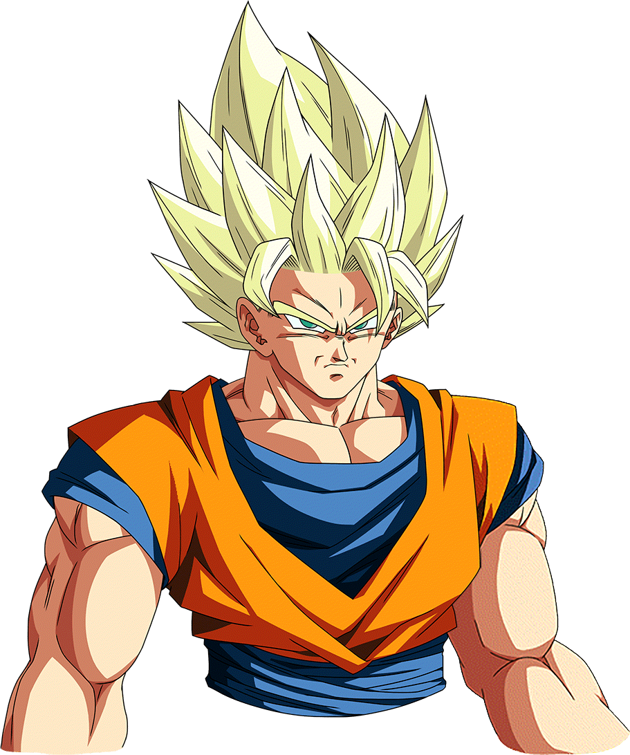 super saiyan 2 goku render