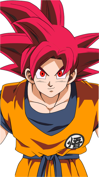 Super Saiyan God Goku by AbsolutelyYOSHAAA on DeviantArt