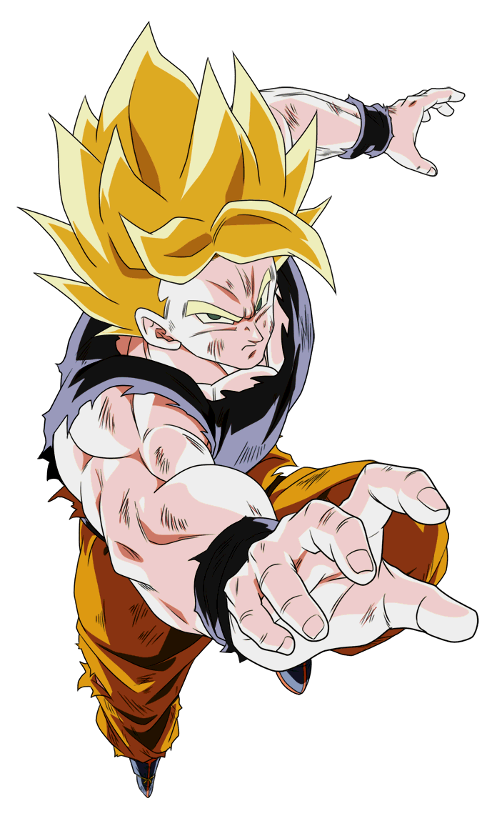 Full Power Super Saiyan 4 Goku [Dokkan] by woodlandbuckle on DeviantArt