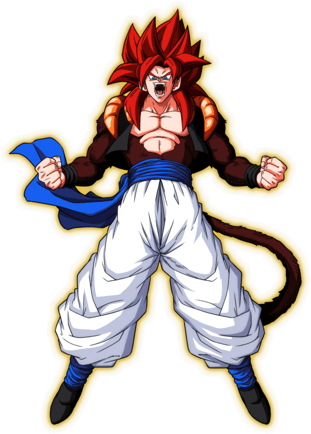 Gogeta Goku Super Saiyan 4, HD Png Download - vhv