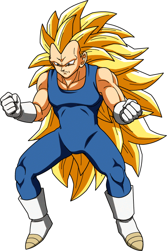 Super Saiyan 3 Vegeta (Buu Saga) [Dokkan Sprite] by woodlandbuckle on  DeviantArt