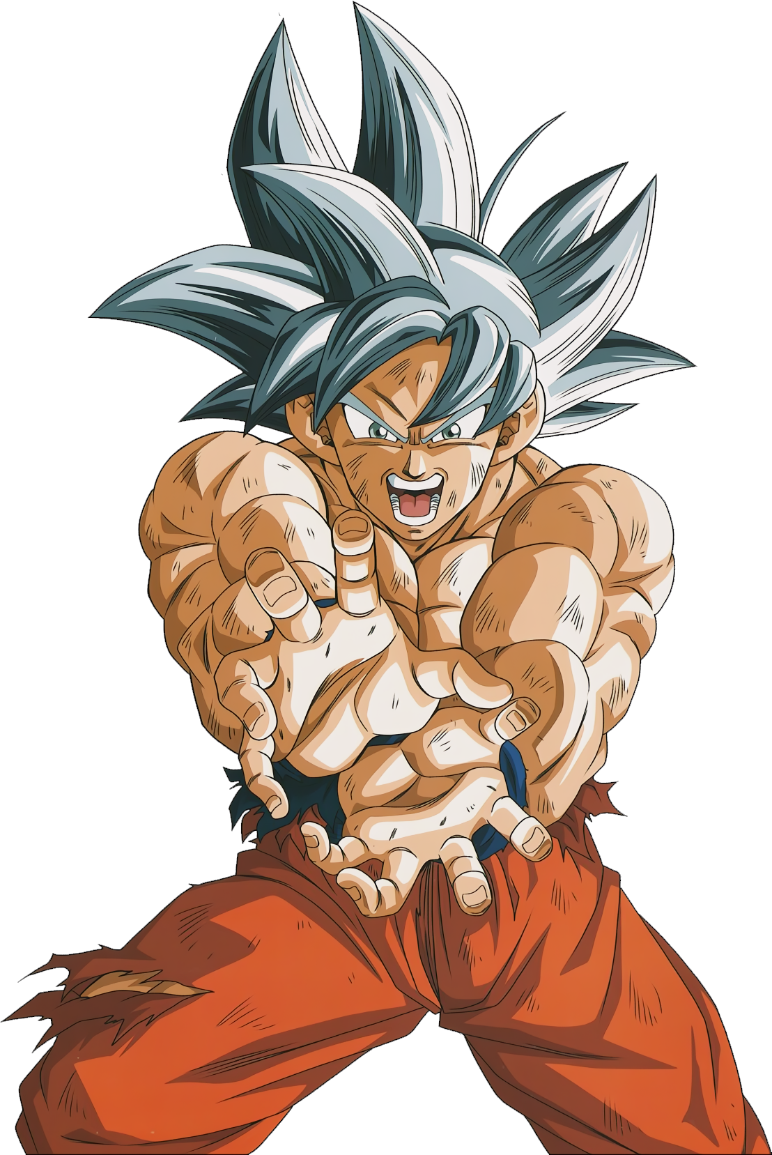 Goku Utra Instinto By Saodvd-dbv4xd8 - Goku Ultra Instinto Kamehameha Png,  Transparent Png , Transparent Png Image - PNGitem