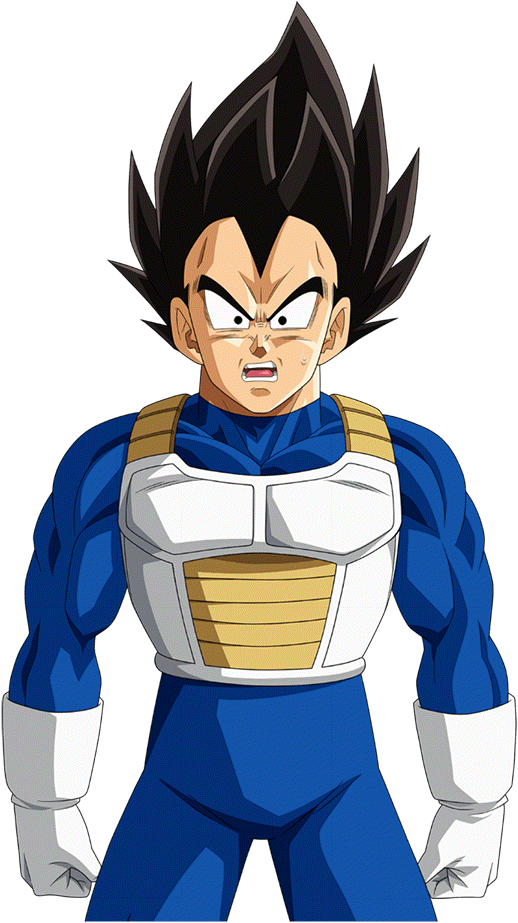 Vegeta Shocked by woodlandbuckle on DeviantArt