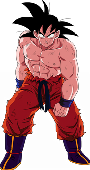 Goku Shirtless [Dokkan]