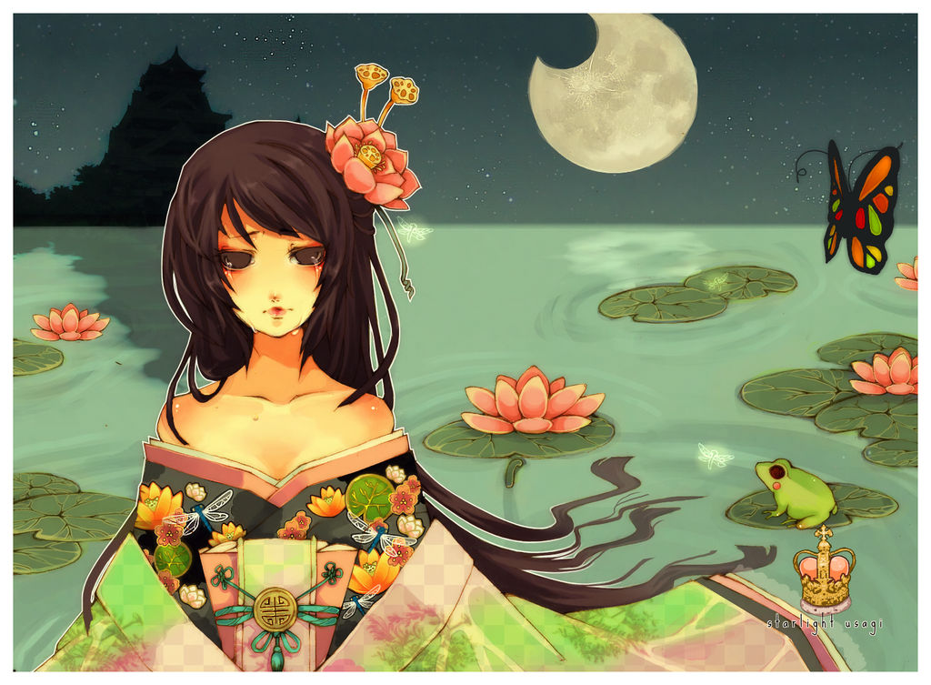 lotus princess for kaldeagirl by Starlight-Usagi