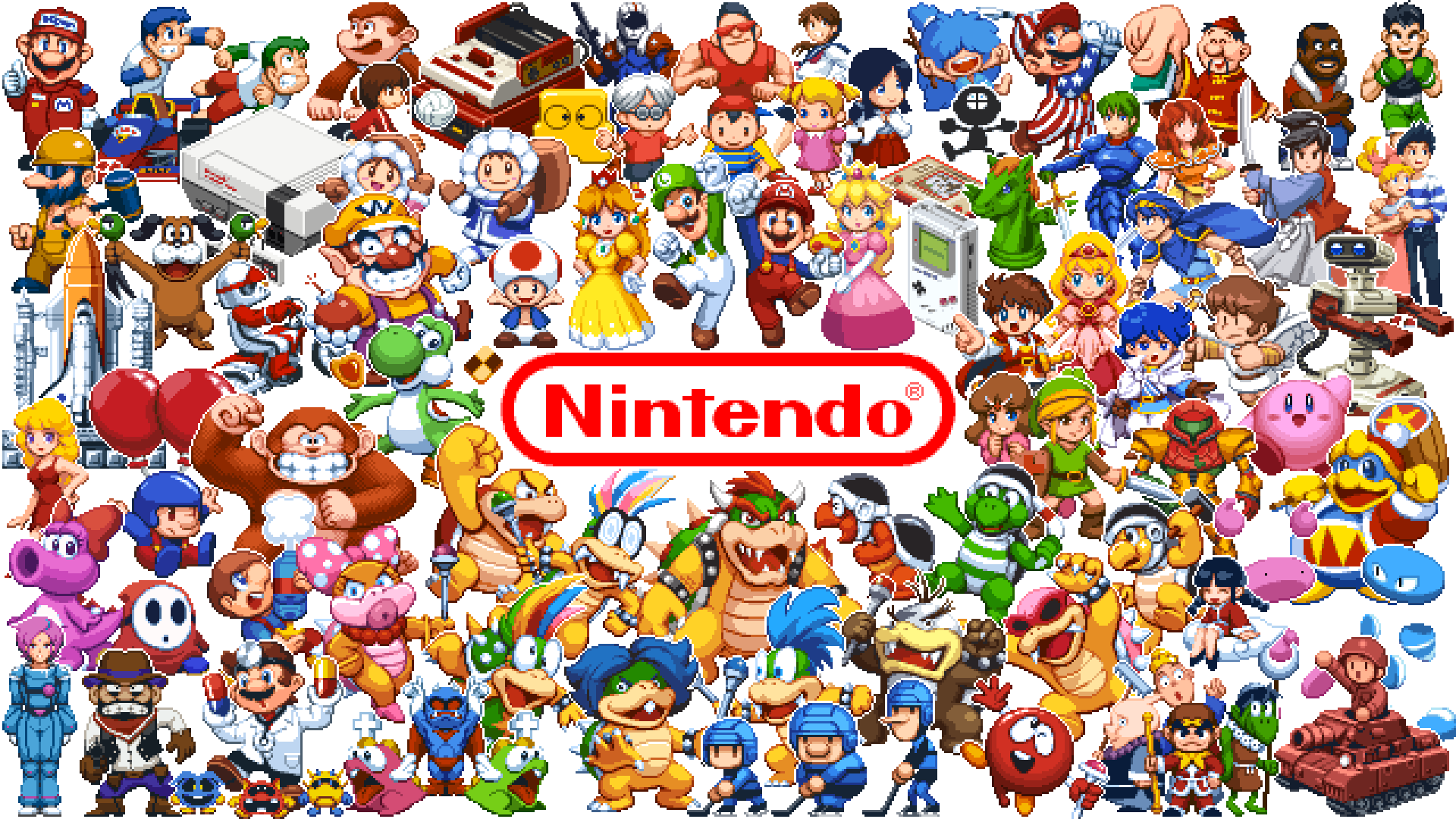 Nintendo by pixelflag on DeviantArt