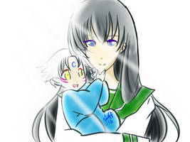 I will protect you Sesshomaru-sama