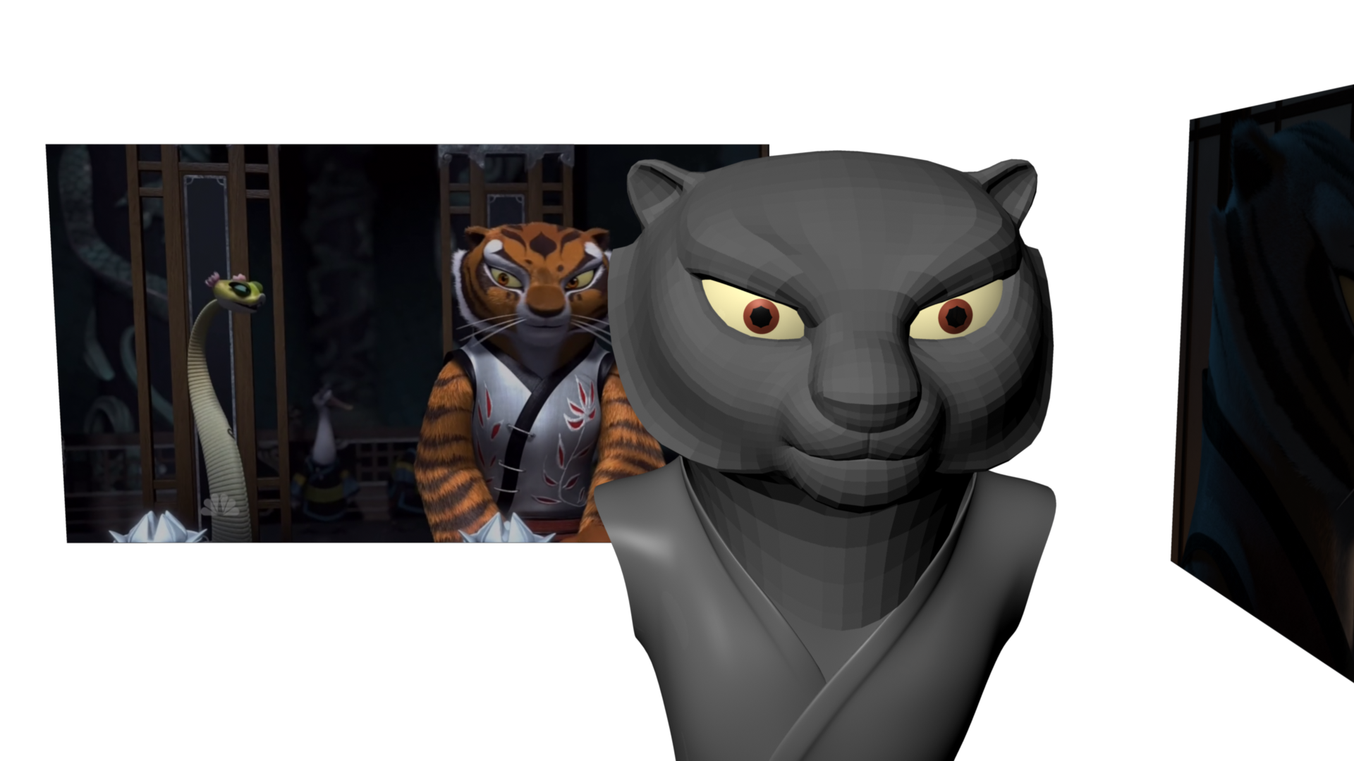 Tigress 3D model wip2