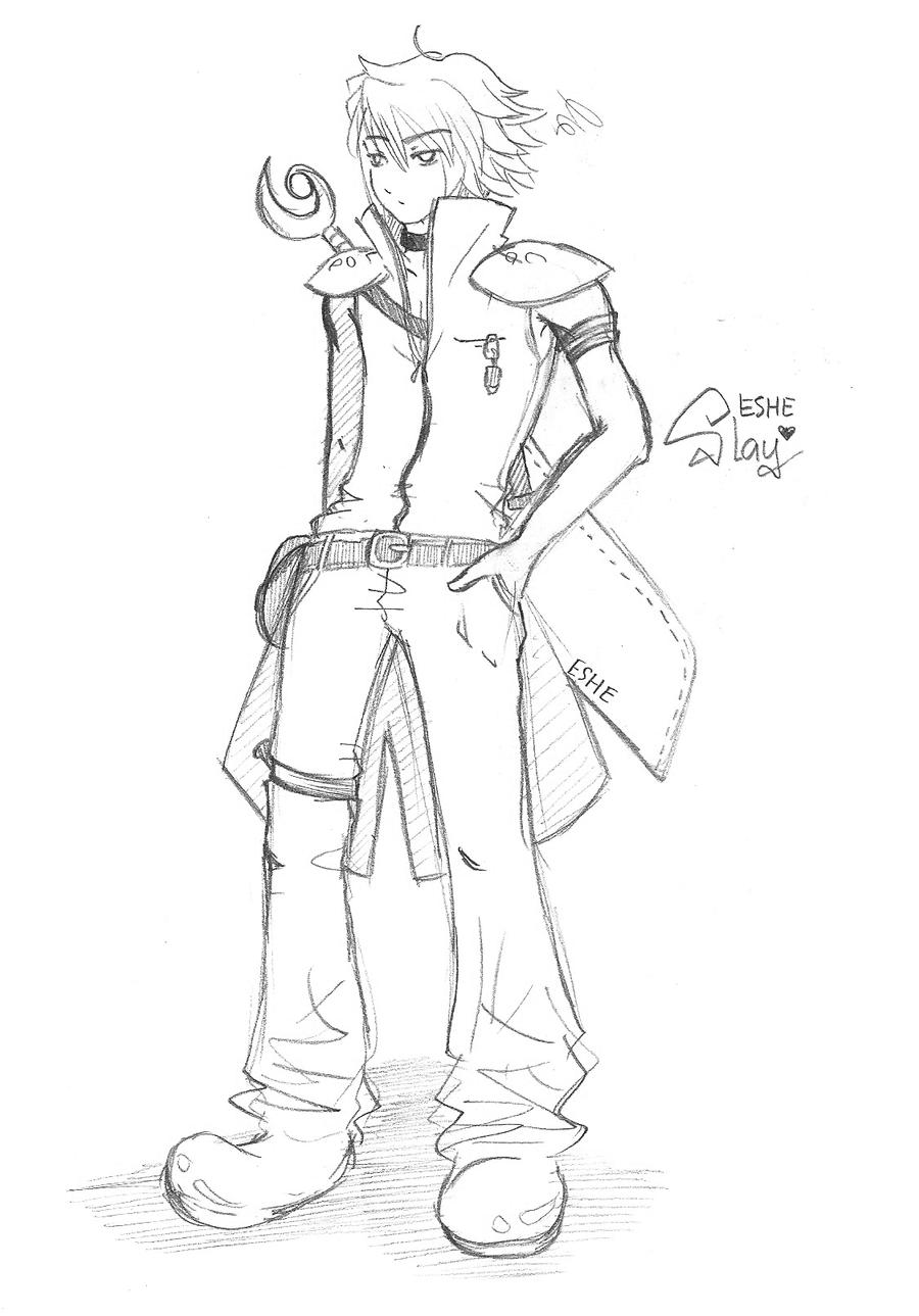 Eshe sketch full body