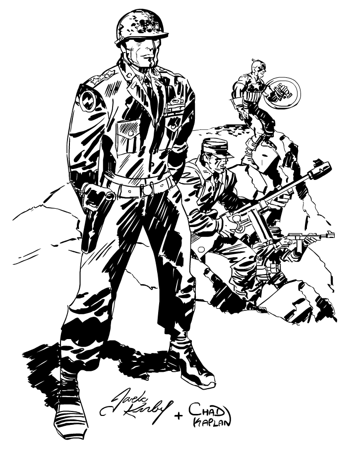 General Arygle Fist (Jack Kirby Inking)