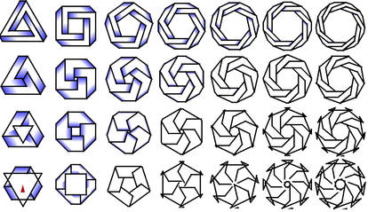 A Bunch of Impossible Shapes