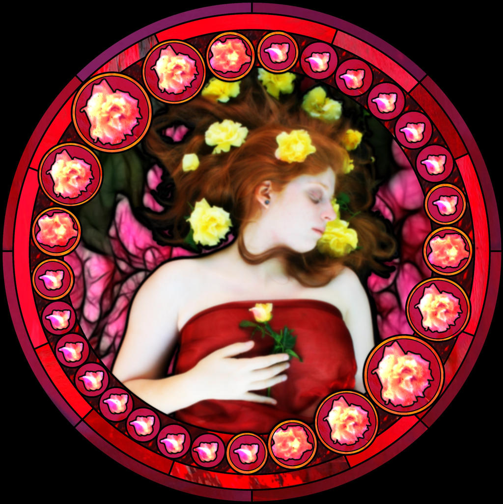 Sleeping Beauty Stained Glass