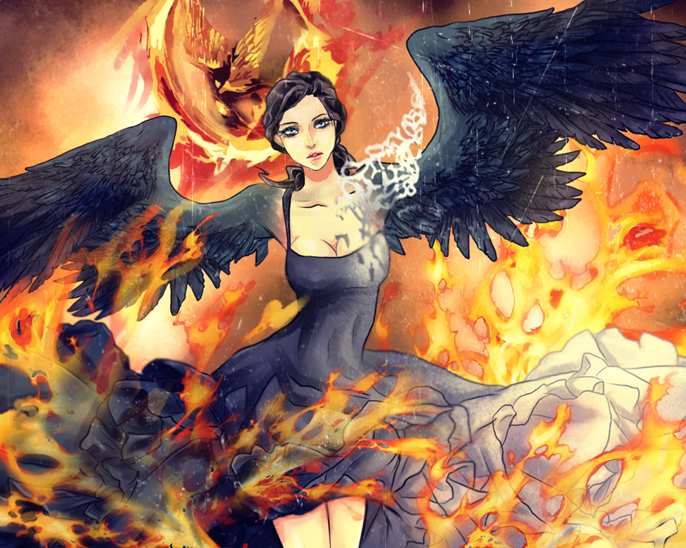 katniss everdeen fan art catching fire