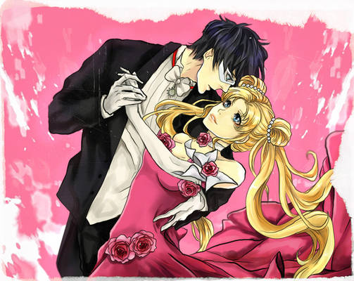 Mamoru and Usagi