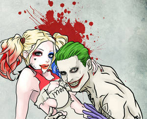 Harley Quinn and Joker