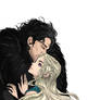 Jon Snow and Daenerys Targaryen