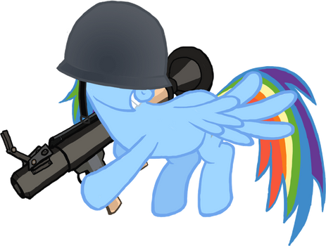 MLP:FIM-TF2 - Rainbow Dash the Soldier