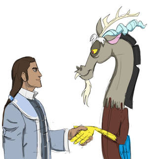 LoK / MLP:FIM - Tarrlok and Discord