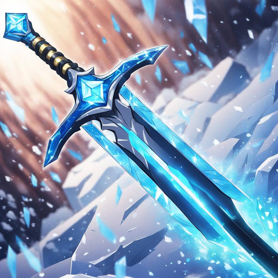 Defroth Sword Picture of Frost blade - sword made of black steel by Shasentessis on ...