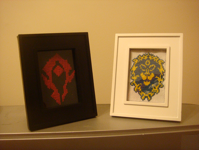 Alliance and Horde XStitch