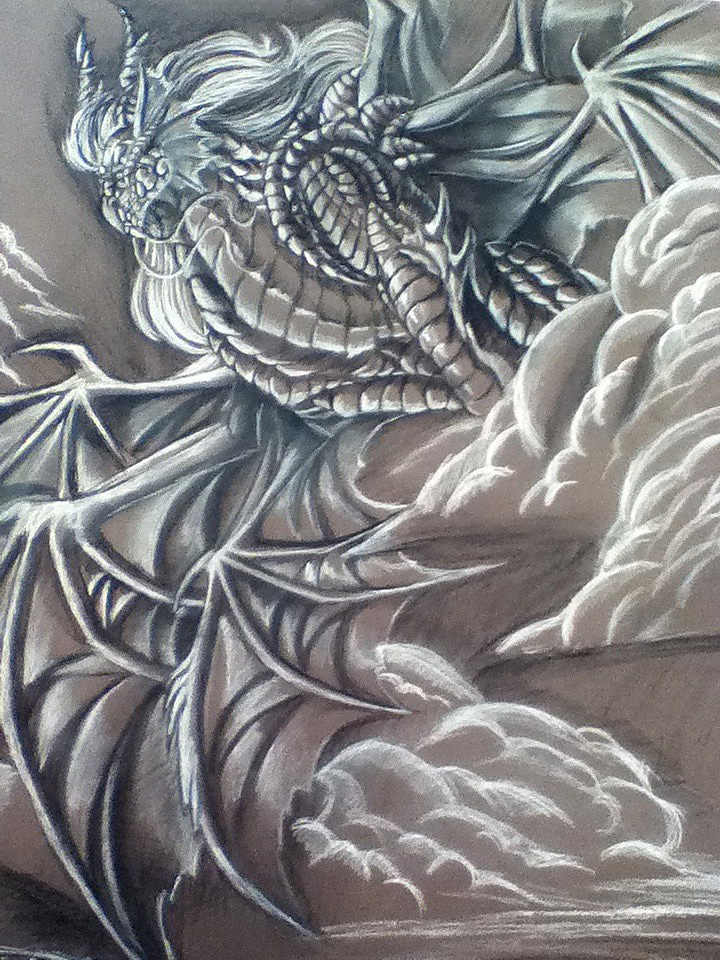 Bahamut in Charcoal