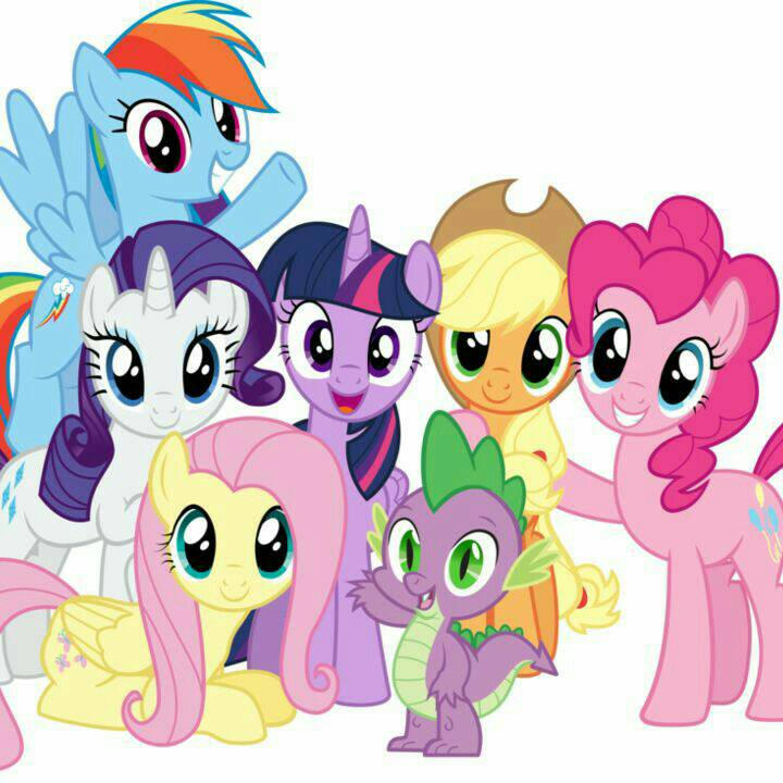 Vectors #69 MLP Mane 6 by fazliesfandiarr on DeviantArt