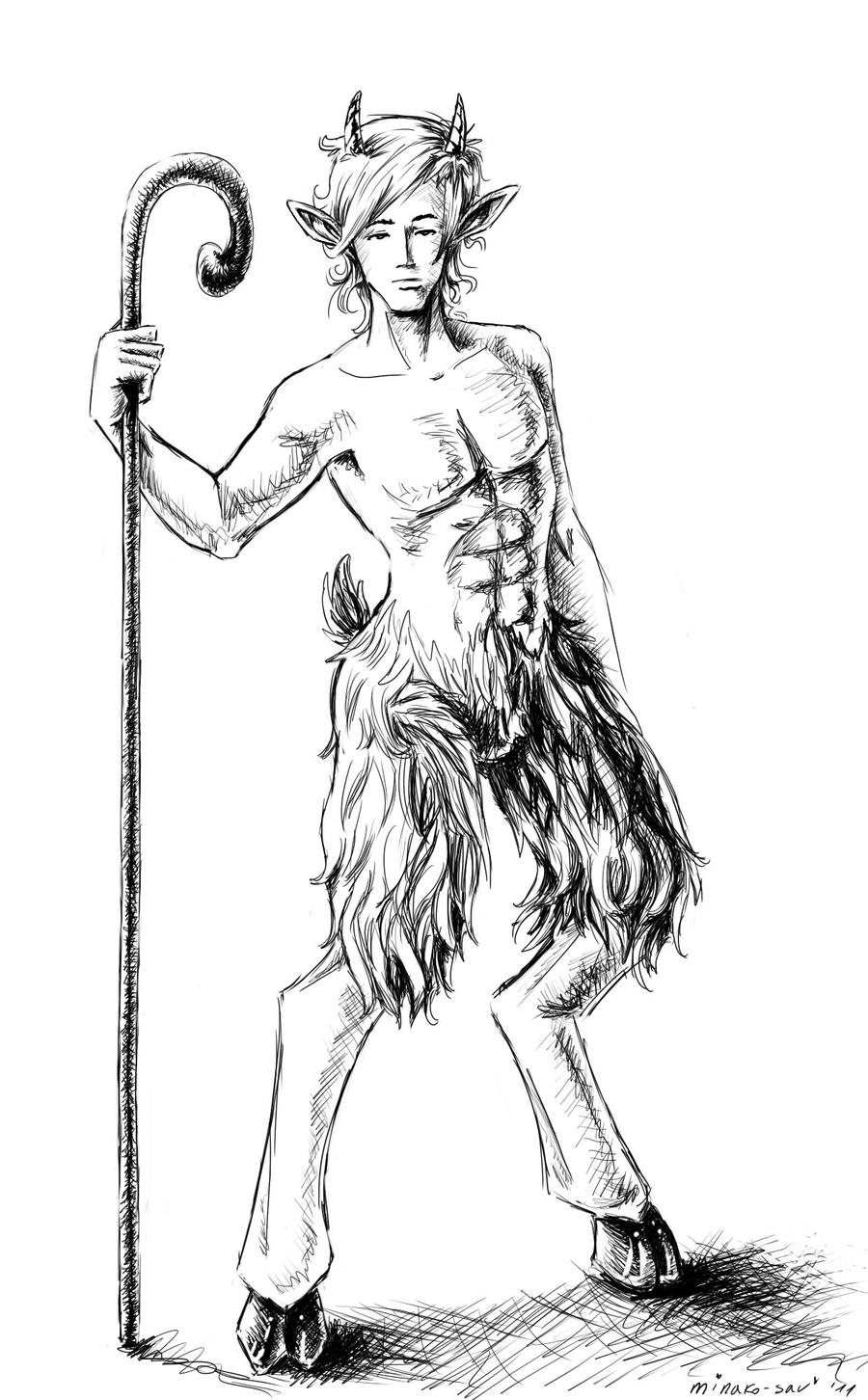 Shadow Satyr satyr by minako-sav on DeviantArt