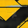 Yellow Black Modern Abstract Painting - Art Digita
