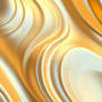 Silk Golden Wavy Flow - Abstract Wallpaper