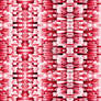 Red Geometric Mosaic