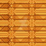 Golden Geometric Seamless Pattern