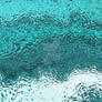 Turquoise Liquid Marble Waves