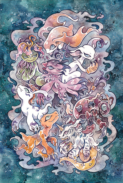 Deviantart Reference Digimon DIGIMON! by vetiverfox on DeviantArt