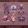 Golden Kamuy Furry charms- preorders open!