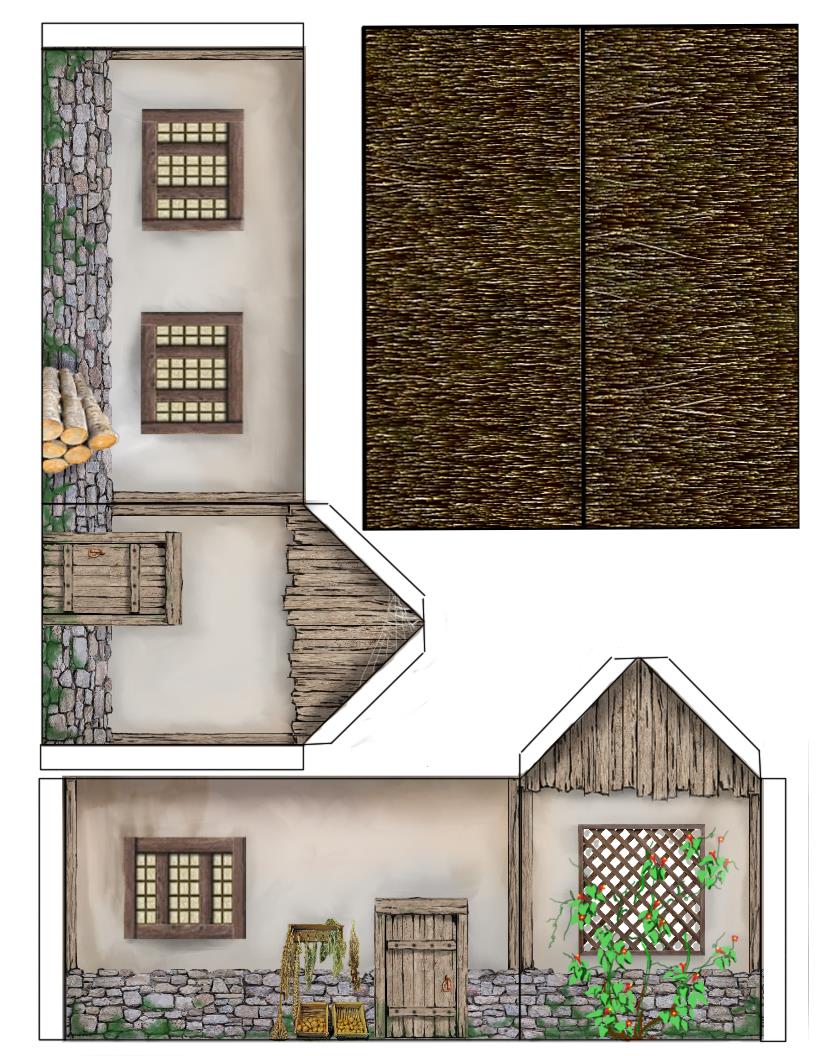 Dedhampster-paper Model Cottage-08-25-13