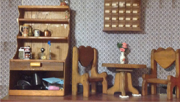 1/3 scale BJD dining room