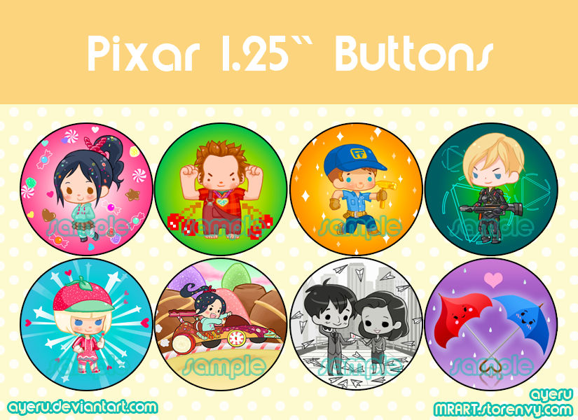 Animated Movie Buttons by ayeru on DeviantArt