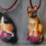 2012 Dog Pendant - GSD