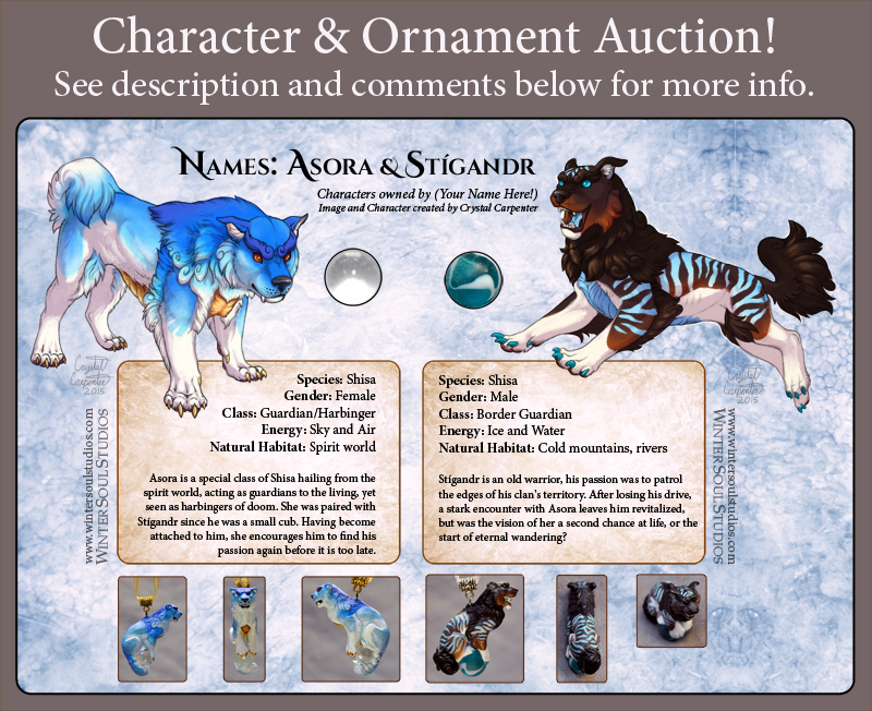 Character Auction - Stigandr and Asora - Closed