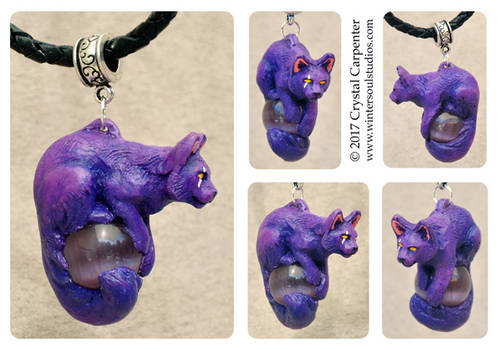 Luna Cat Custom Pendant