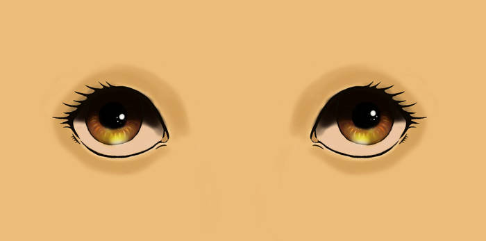 learning how to draw eyes!