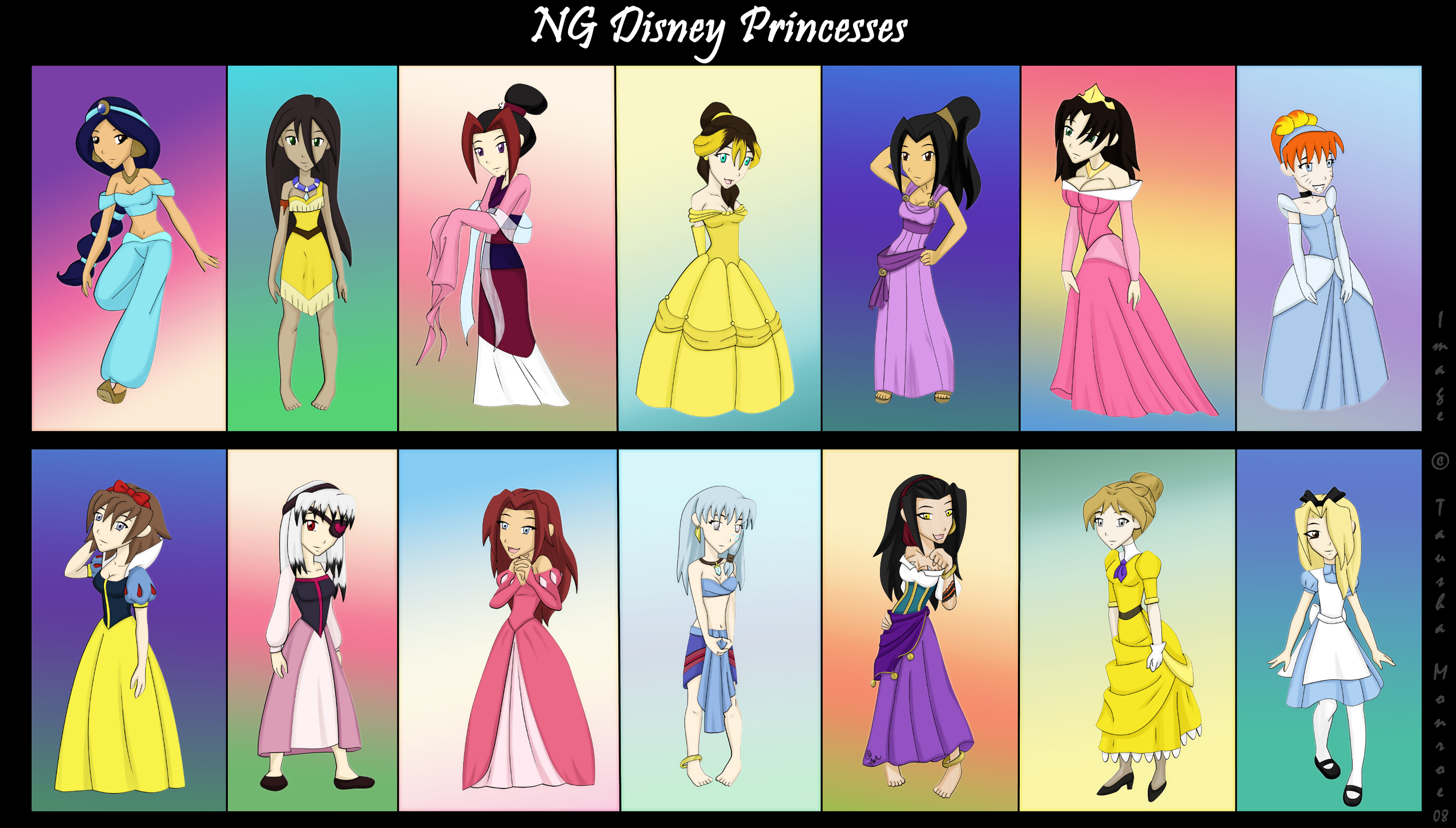 Disney Princess Fan Art Deviantart