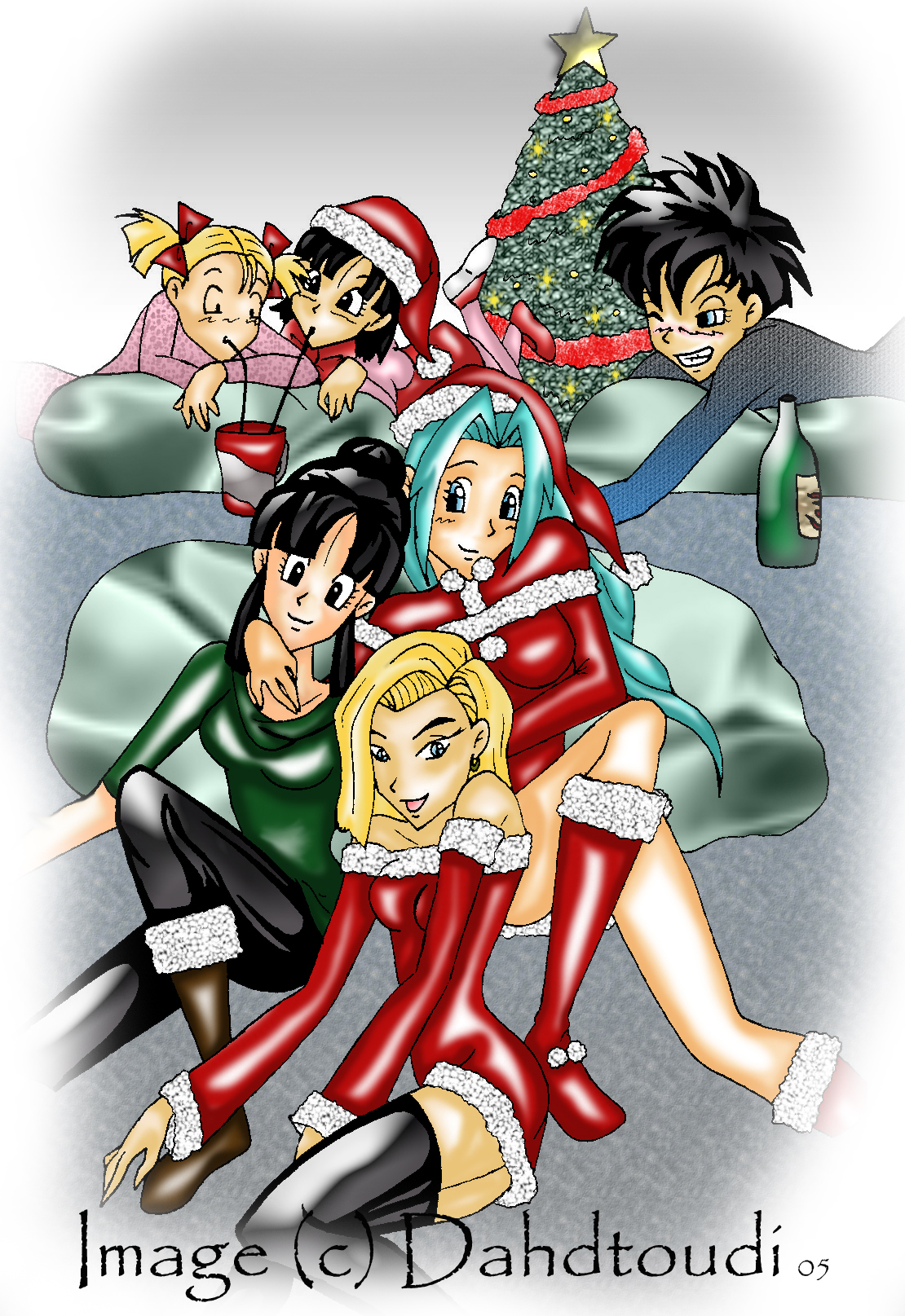 DBZ Girlz Christmas Party