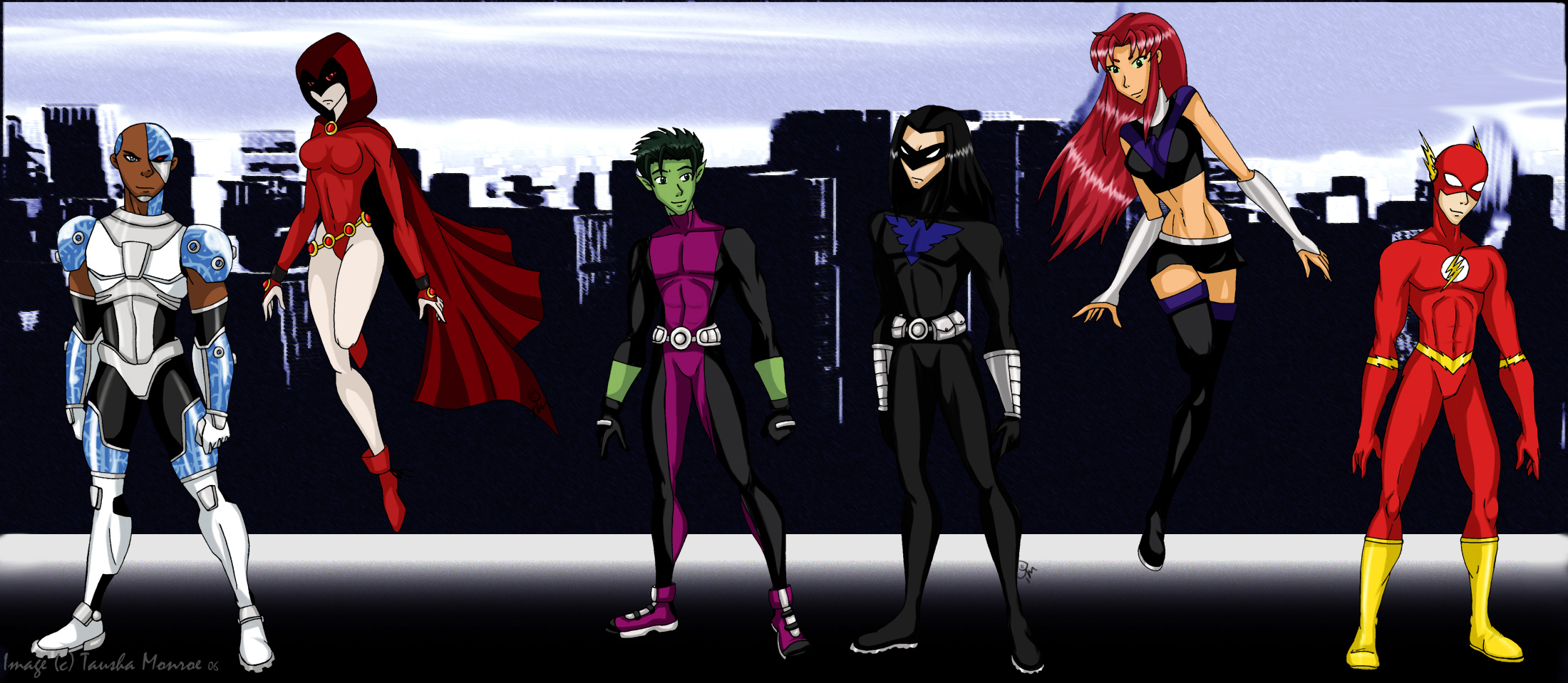 Teen Titans All Grown up