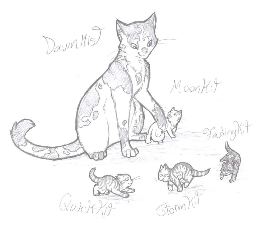 Love Warrior Cats Coloring Pages Sketch Coloring Page.