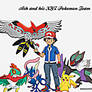 Ash with his XYZ Team~