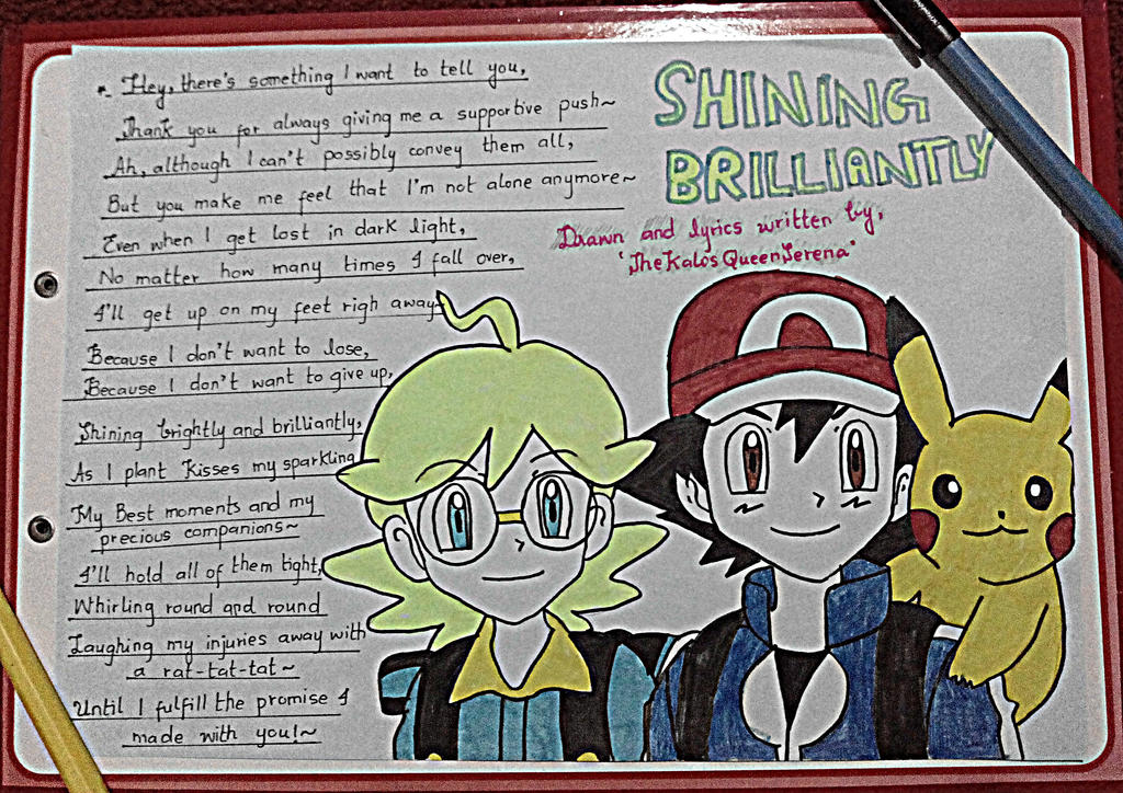 Shining Brilliantly (Clemont)~Hand Drawing-36 by TheKalosQueenSerena on ...