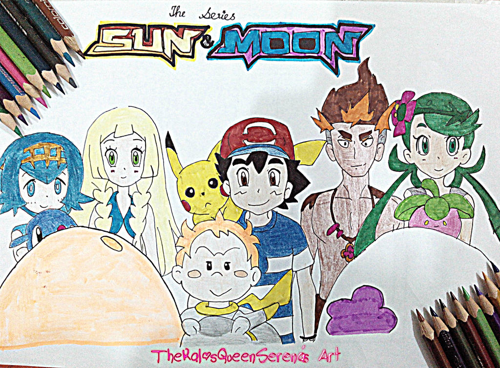 Pokemon Sun and Moon Group~ by TheKalosQueenSerena on DeviantArt