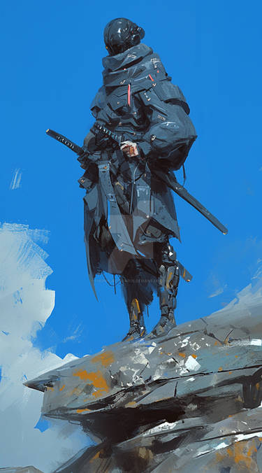 Cyberpunk Samurai