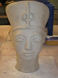Queen Nefertiti Sculpture